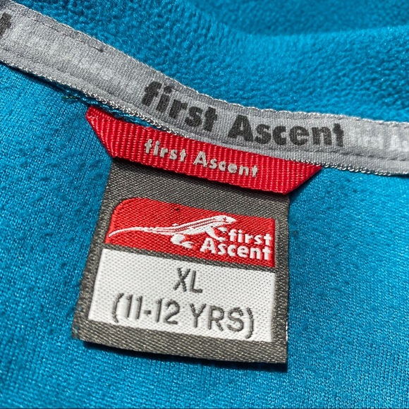 Girl’s/Kid’s First Ascent Long Sleeve Fleece T-Shirt Size XL(11-12 YRS) - Picture 6 of 6